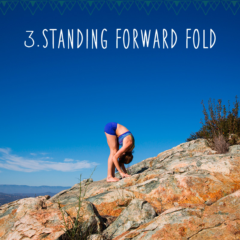 3. Standing Forward Fold