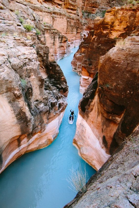Rafting through the Grand Canyon