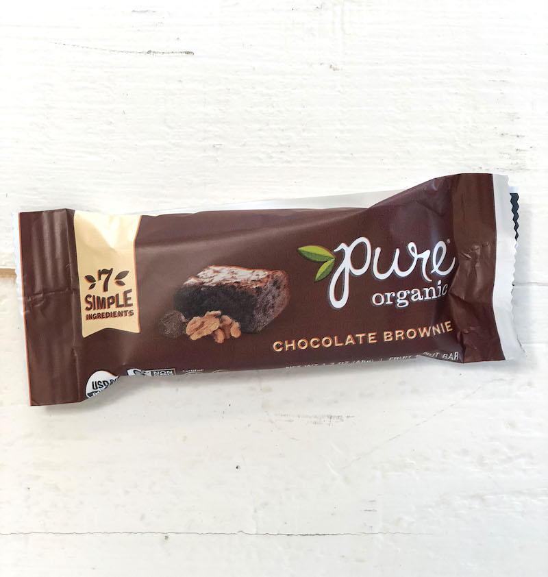 pure bar brownie protein bar