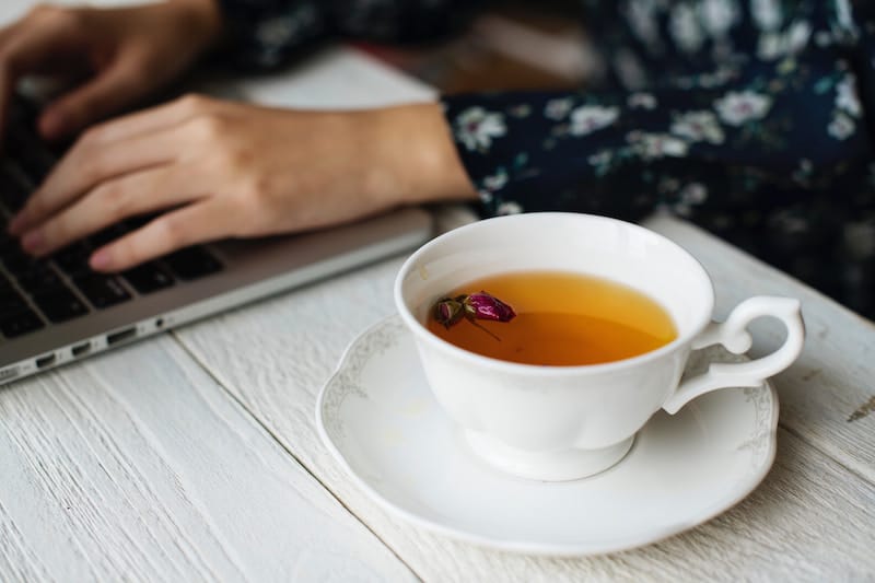 tea-working-from-home-snacks
